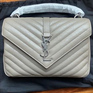 NWT Yves Saint Laurent College Crossbody Medium